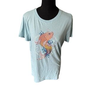 NWT Free State Light Blue Short Sleeve Tee, size XL